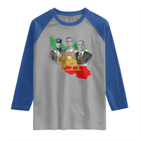 Pahlavi Dynasty Raglan Shirt Three Generations Iran Lion and Sun Portrait