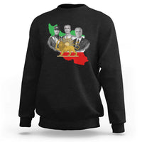 Pahlavi Dynasty Sweatshirt Three Generations Iran Lion and Sun Portrait