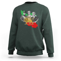 Pahlavi Dynasty Sweatshirt Three Generations Iran Lion and Sun Portrait
