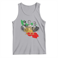 Pahlavi Dynasty Tank Top Three Generations Iran Lion and Sun Portrait