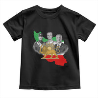 Pahlavi Dynasty Toddler T Shirt Three Generations Iran Lion and Sun Portrait