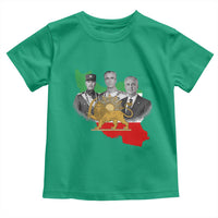 Pahlavi Dynasty Toddler T Shirt Three Generations Iran Lion and Sun Portrait