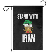 Free Iran Support Iranian MIGA Garden Flag Stand With Iran
