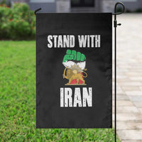 Free Iran Support Iranian MIGA Garden Flag Stand With Iran