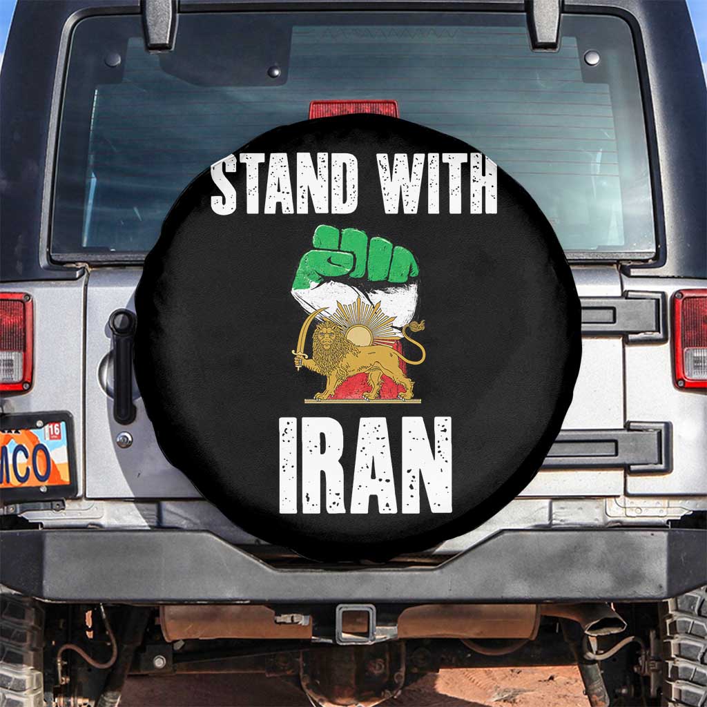 Free Iran Support Iranian MIGA Spare Tire Cover Stand With Iran