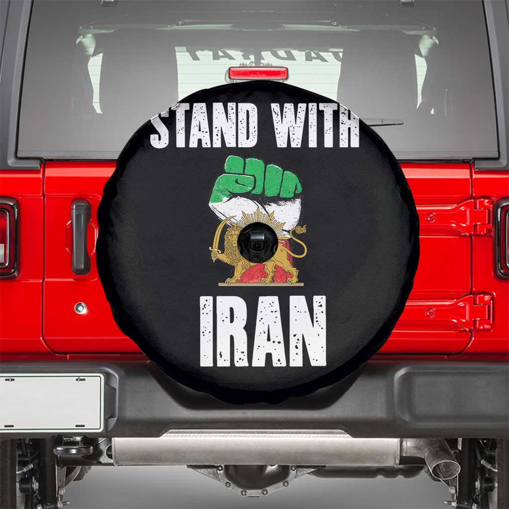 Free Iran Support Iranian MIGA Spare Tire Cover Stand With Iran