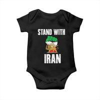 Free Iran Support Iranian MIGA Baby Onesie Stand With Iran