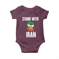 Free Iran Support Iranian MIGA Baby Onesie Stand With Iran