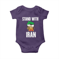 Free Iran Support Iranian MIGA Baby Onesie Stand With Iran