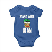 Free Iran Support Iranian MIGA Baby Onesie Stand With Iran