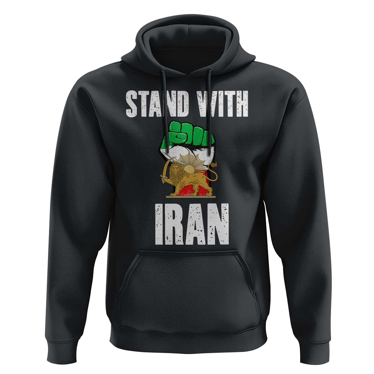 Free Iran Support Iranian MIGA Hoodie Stand With Iran