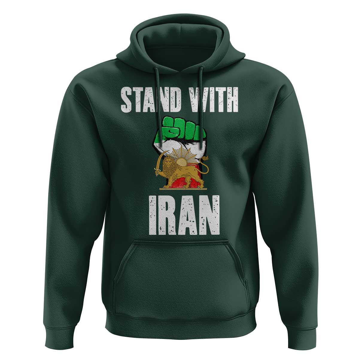 Free Iran Support Iranian MIGA Hoodie Stand With Iran