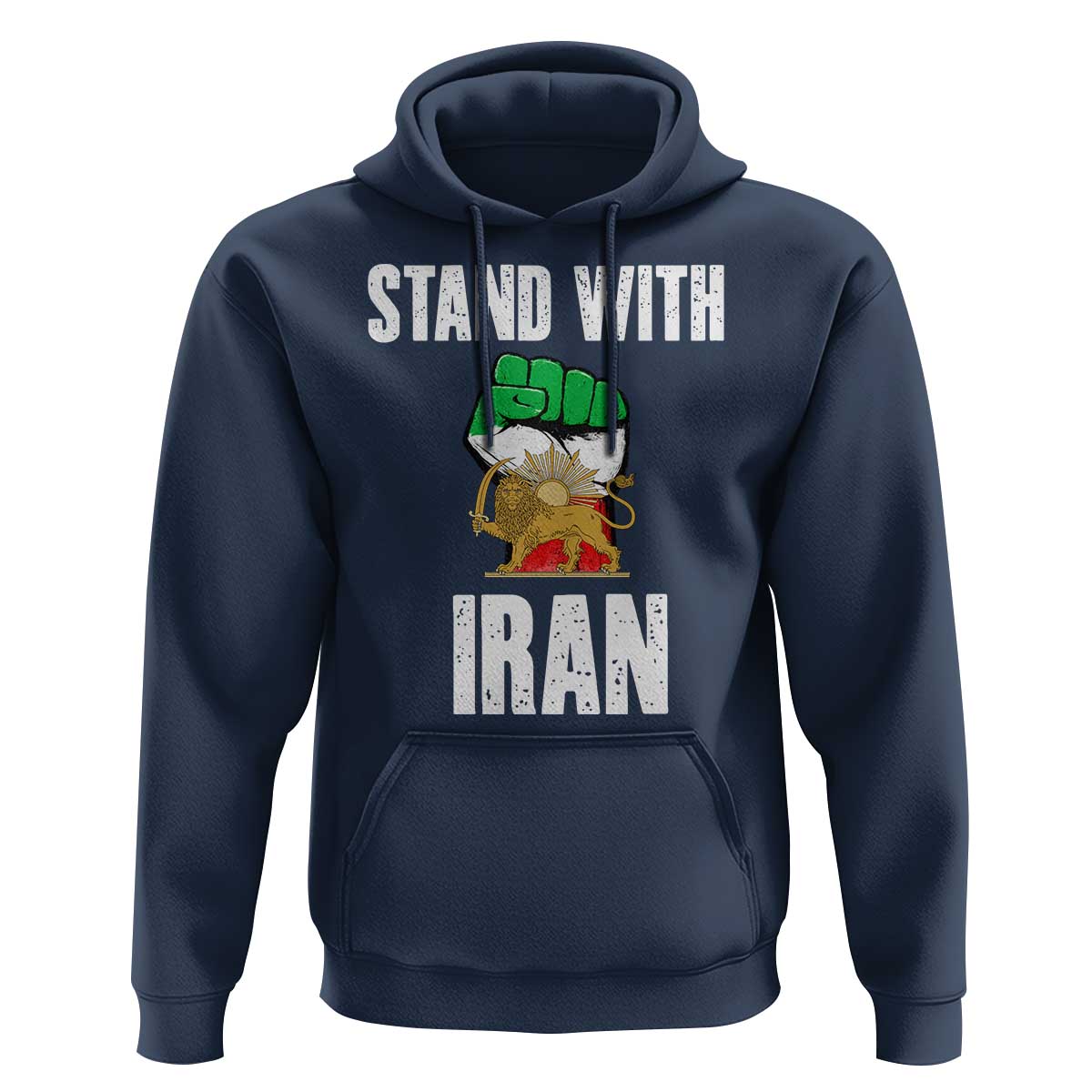 Free Iran Support Iranian MIGA Hoodie Stand With Iran