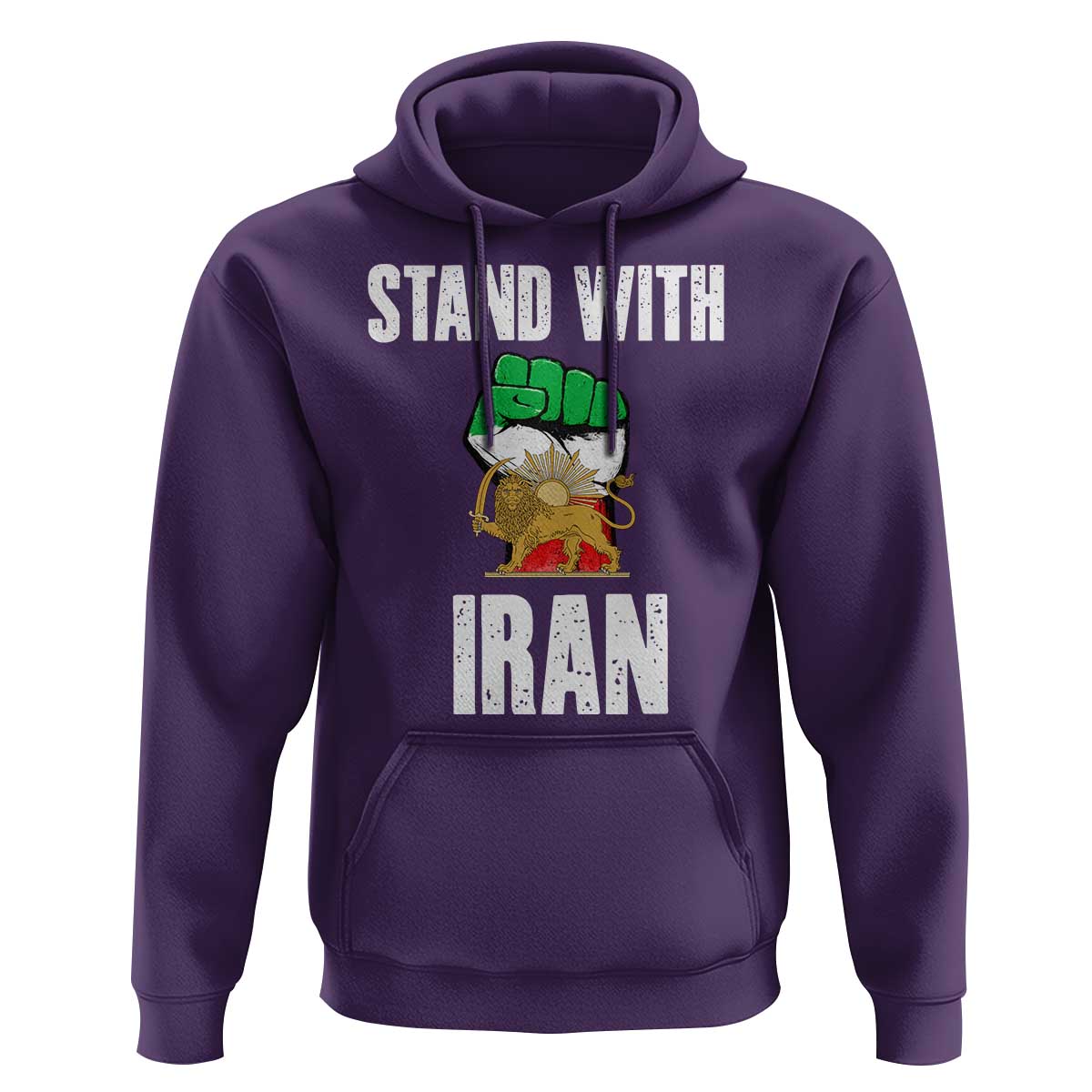 Free Iran Support Iranian MIGA Hoodie Stand With Iran