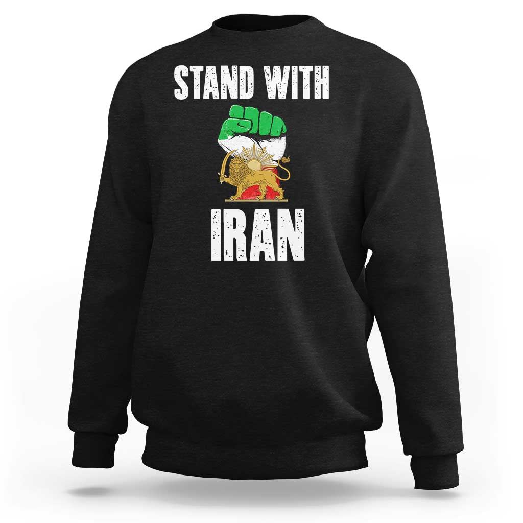 Free Iran Support Iranian MIGA Sweatshirt Stand With Iran