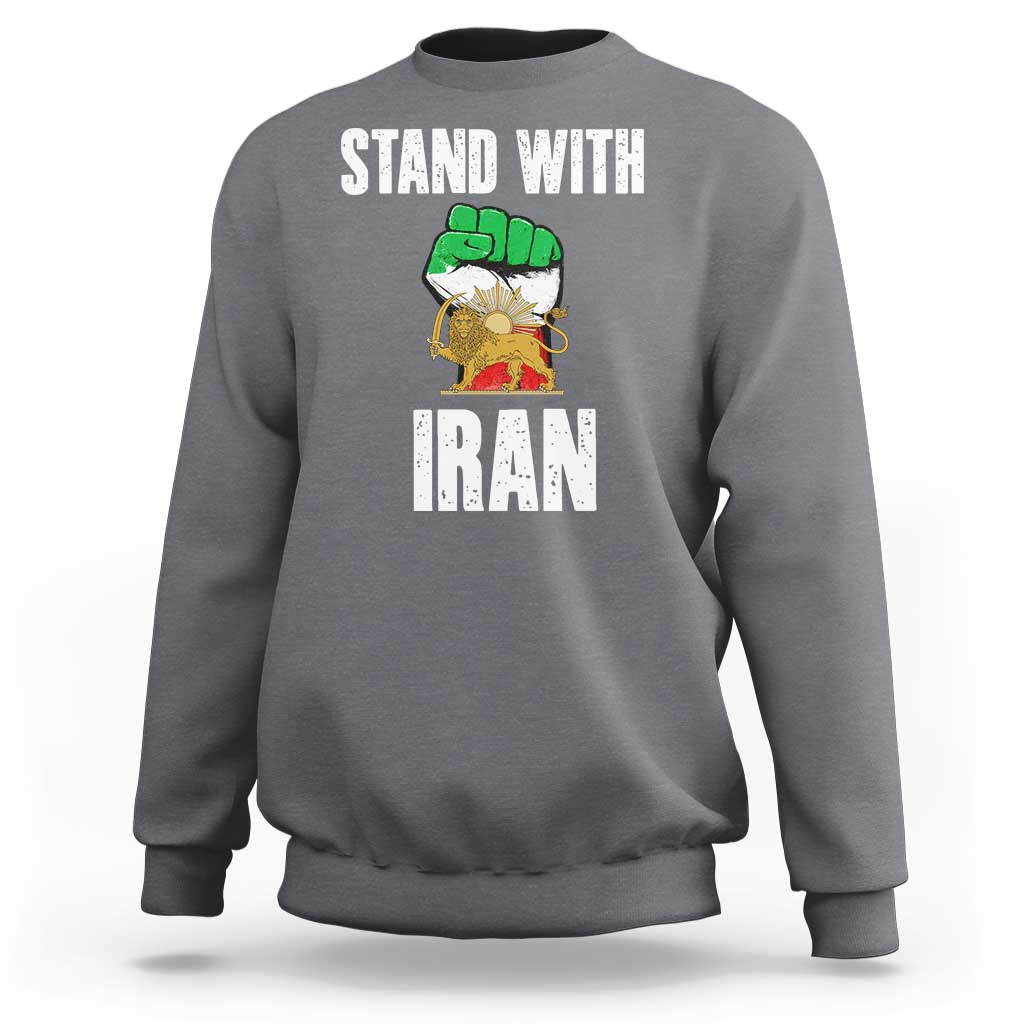 Free Iran Support Iranian MIGA Sweatshirt Stand With Iran