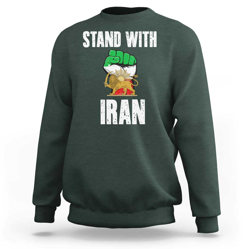 Free Iran Support Iranian MIGA Sweatshirt Stand With Iran