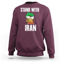 Free Iran Support Iranian MIGA Sweatshirt Stand With Iran