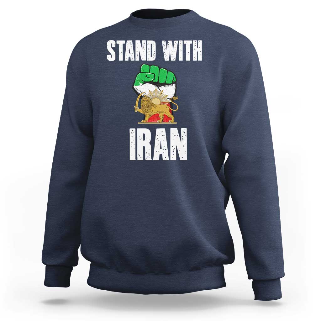 Free Iran Support Iranian MIGA Sweatshirt Stand With Iran