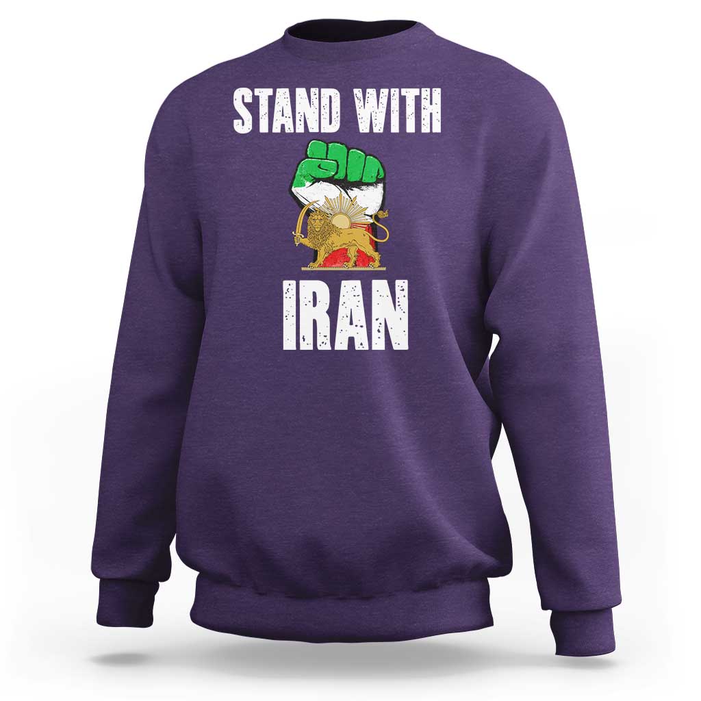 Free Iran Support Iranian MIGA Sweatshirt Stand With Iran