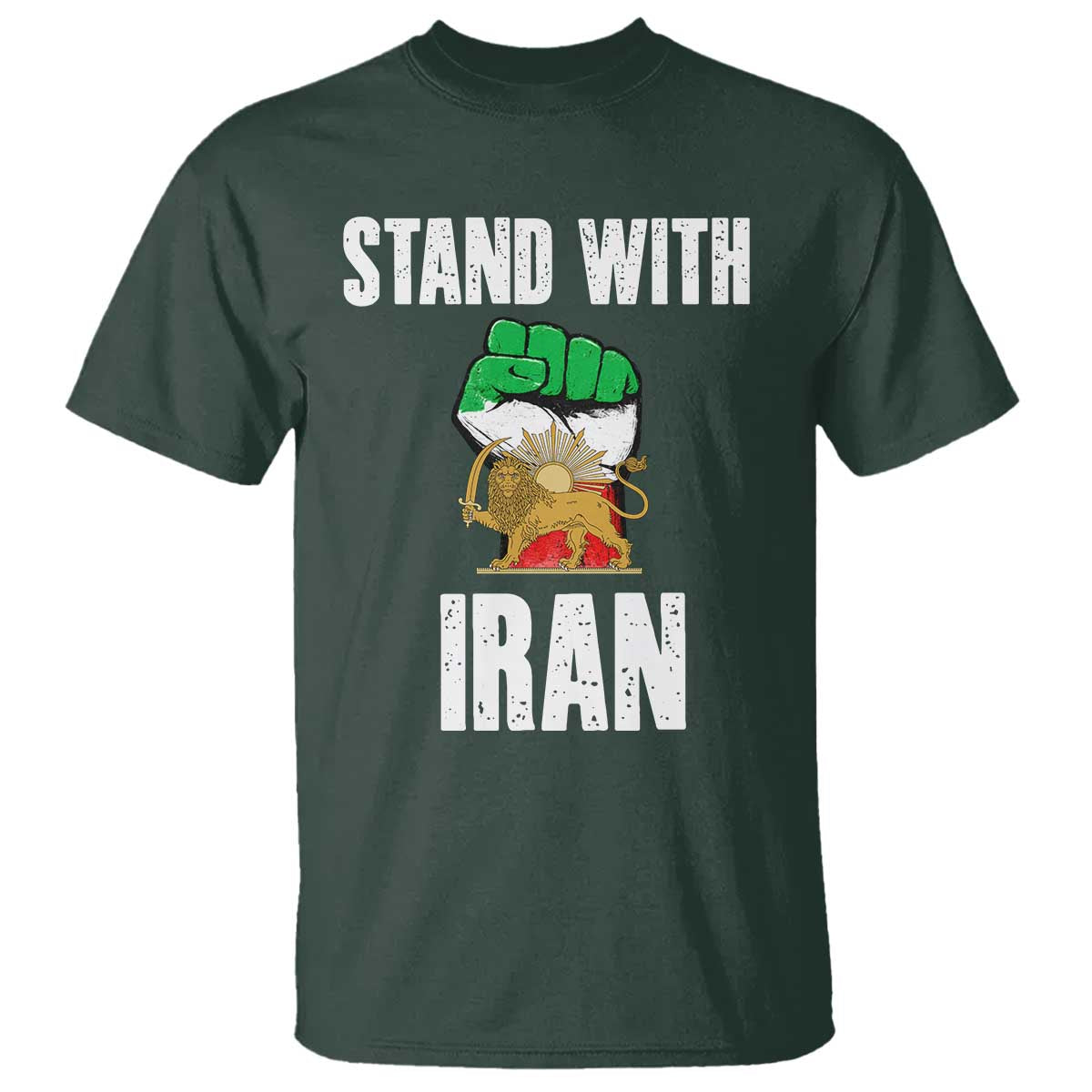 Free Iran Support Iranian MIGA T Shirt Stand With Iran