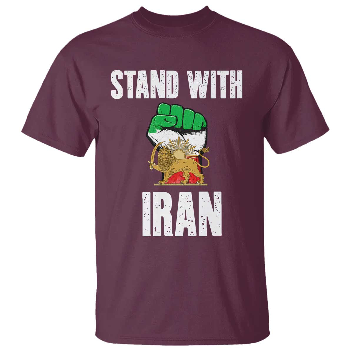 Free Iran Support Iranian MIGA T Shirt Stand With Iran