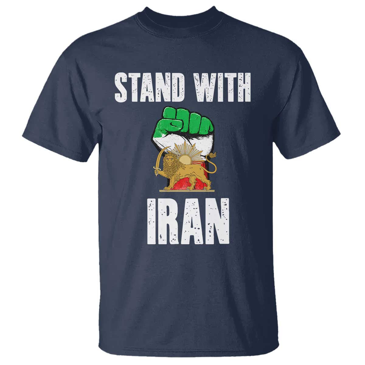 Free Iran Support Iranian MIGA T Shirt Stand With Iran