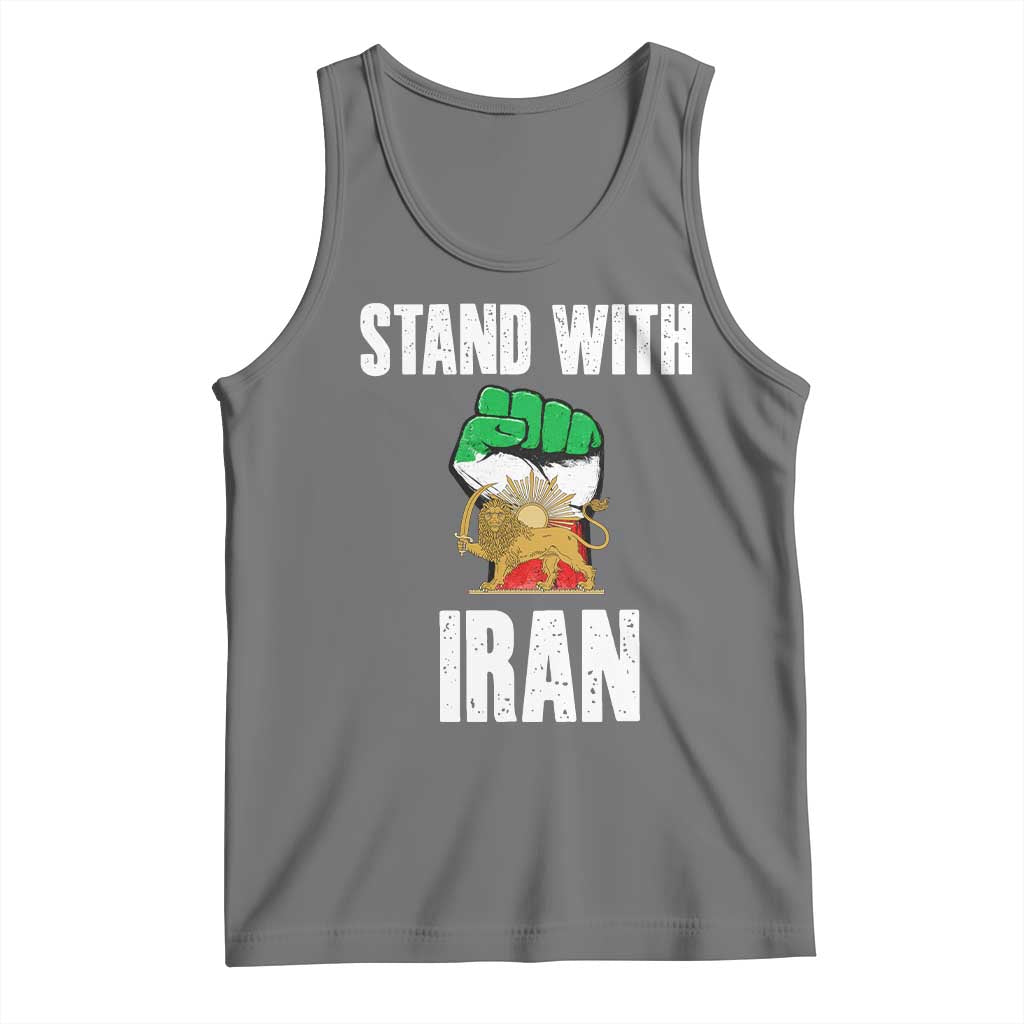 Free Iran Support Iranian MIGA Tank Top Stand With Iran