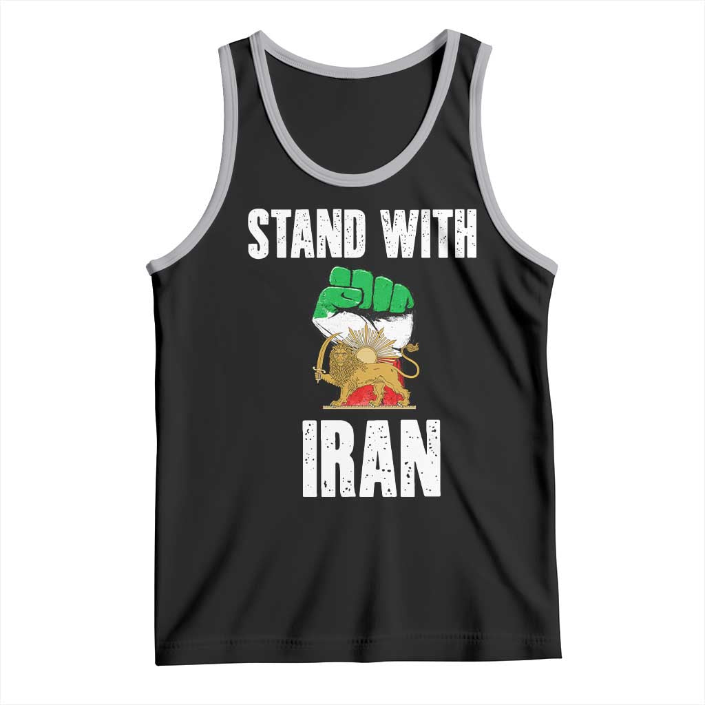 Free Iran Support Iranian MIGA Tank Top Stand With Iran