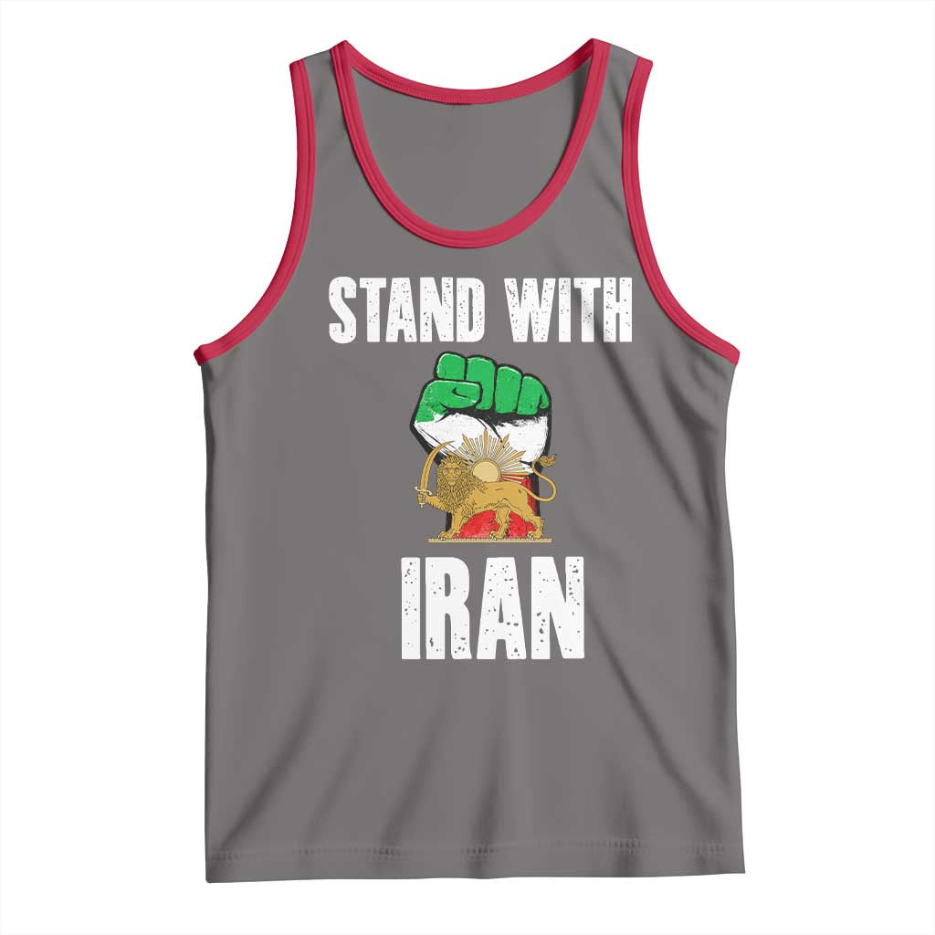 Free Iran Support Iranian MIGA Tank Top Stand With Iran