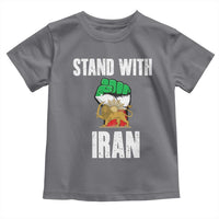 Free Iran Support Iranian MIGA Toddler T Shirt Stand With Iran