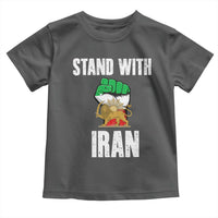 Free Iran Support Iranian MIGA Toddler T Shirt Stand With Iran