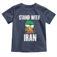 Free Iran Support Iranian MIGA Toddler T Shirt Stand With Iran