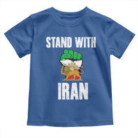 Free Iran Support Iranian MIGA Toddler T Shirt Stand With Iran