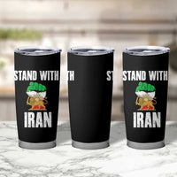 Free Iran Support Iranian MIGA Tumbler Cup Stand With Iran