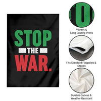 Free Iran Support Iranian MIGA Garden Flag Stop The War