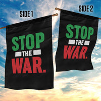 Free Iran Support Iranian MIGA Garden Flag Stop The War
