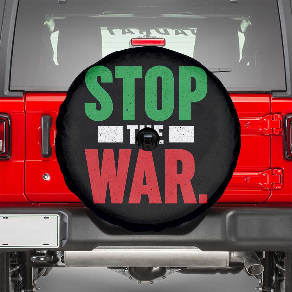 Free Iran Support Iranian MIGA Spare Tire Cover Stop The War