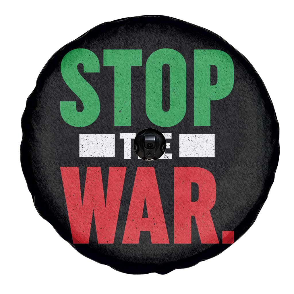 Free Iran Support Iranian MIGA Spare Tire Cover Stop The War