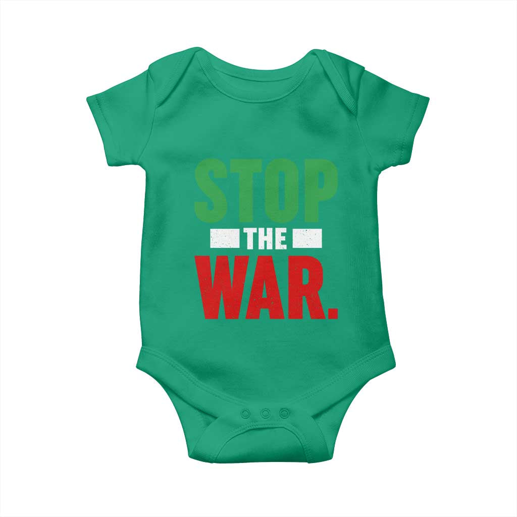 Free Iran Support Iranian MIGA Baby Onesie Stop The War