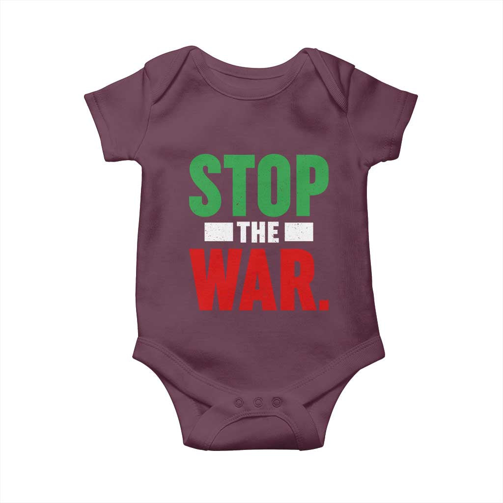 Free Iran Support Iranian MIGA Baby Onesie Stop The War