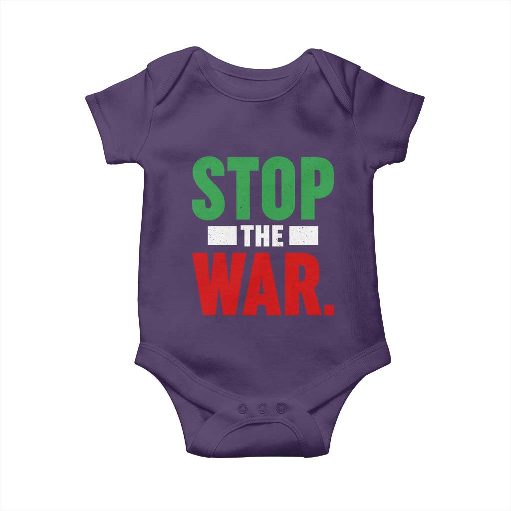 Free Iran Support Iranian MIGA Baby Onesie Stop The War
