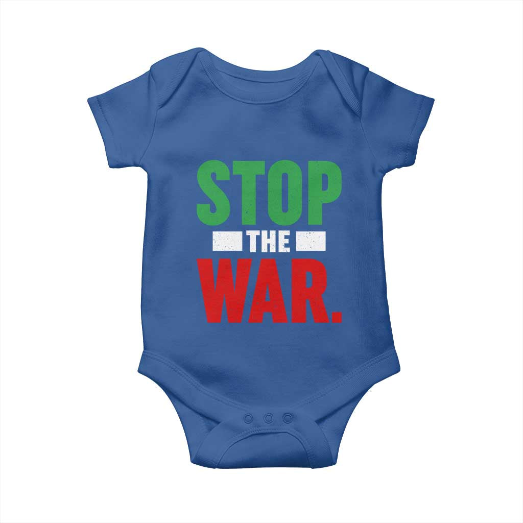 Free Iran Support Iranian MIGA Baby Onesie Stop The War
