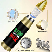 Free Iran Support Iranian MIGA Bullet Tumbler Stop The War