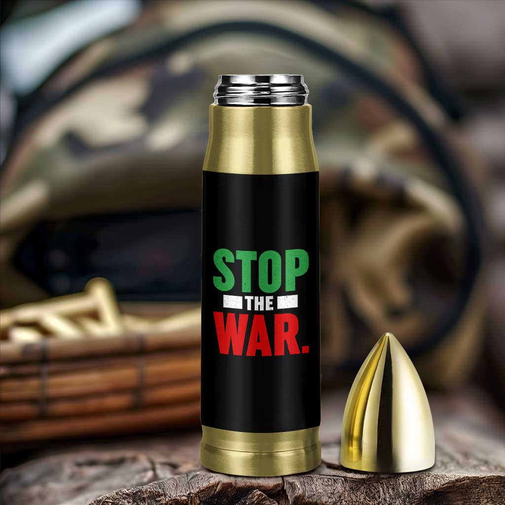 Free Iran Support Iranian MIGA Bullet Tumbler Stop The War