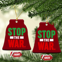 Free Iran Support Iranian MIGA Ceramic Ornament Stop The War