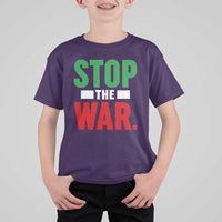 Free Iran Support Iranian MIGA T Shirt For Kid Stop The War