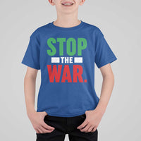 Free Iran Support Iranian MIGA T Shirt For Kid Stop The War