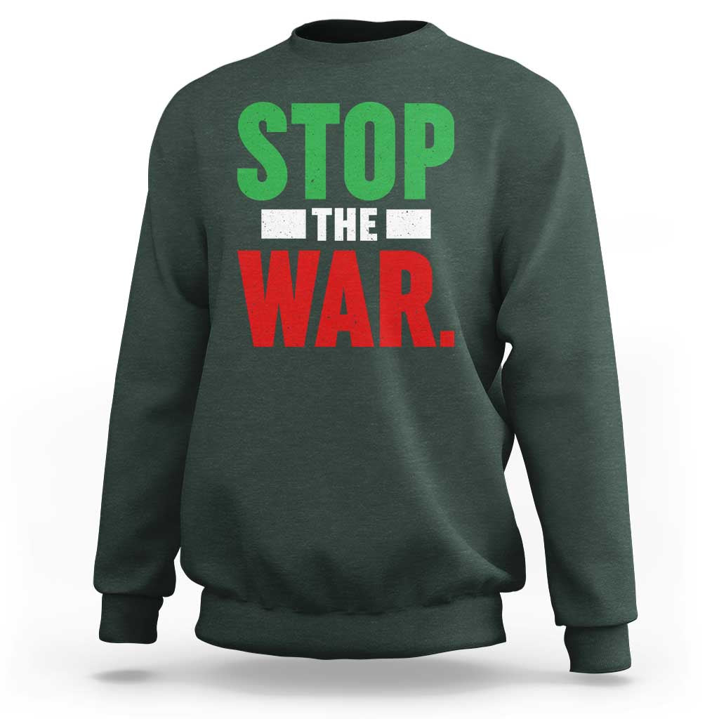 Free Iran Support Iranian MIGA Sweatshirt Stop The War