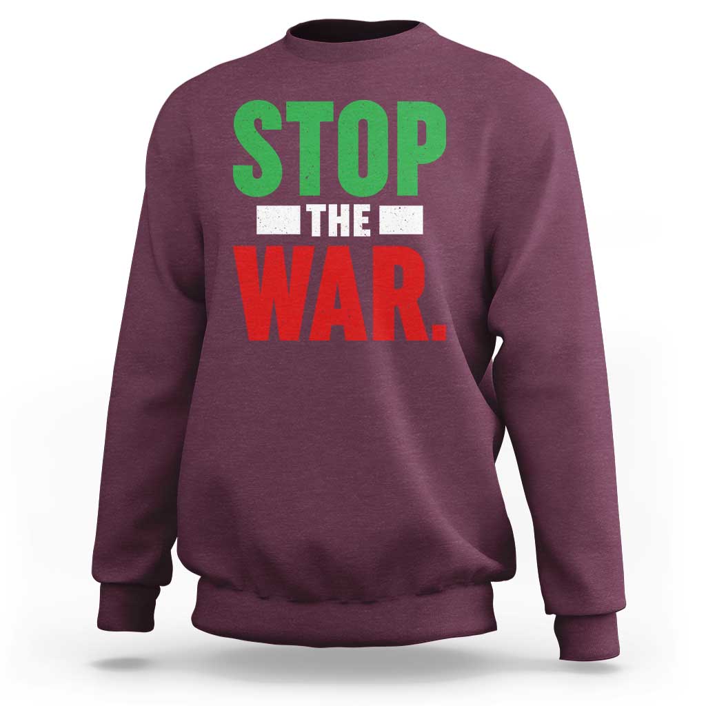 Free Iran Support Iranian MIGA Sweatshirt Stop The War